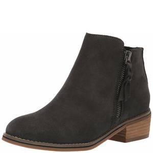 BLONDO WOMEN'S LIAM WATERPROOF ANKLE BOOT, DARK GREY SUEDE, 7 M US